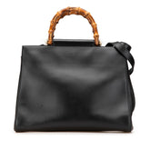 グッチ ニムフェア ミディアム ハンドバッグ ショルダーバッグ 2WAY 453766 ブラック レザー レディース GUCCI 【中古】